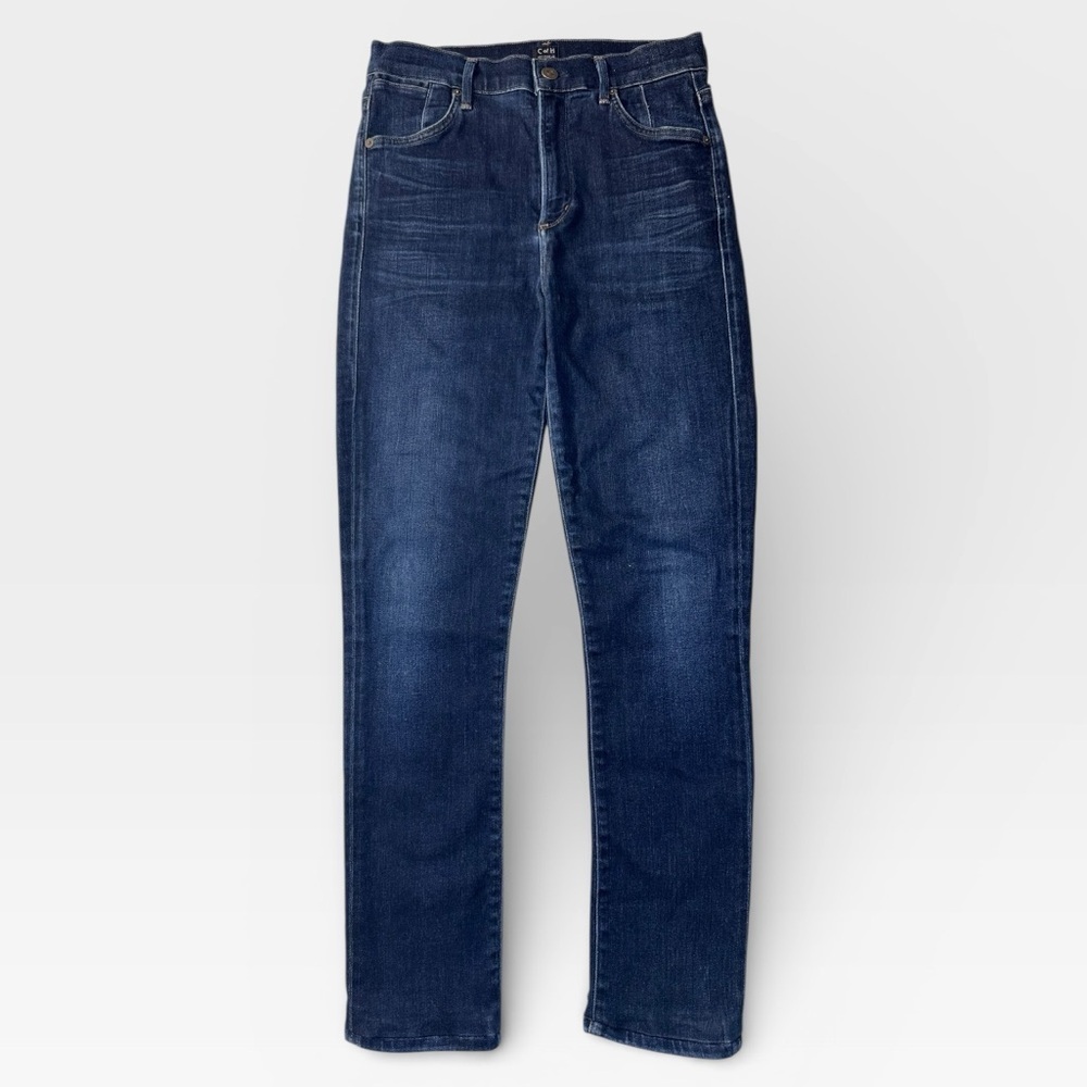 Citizens Of Humanity Carlie Dark Blue High Rise Skinny Jeans Size 27